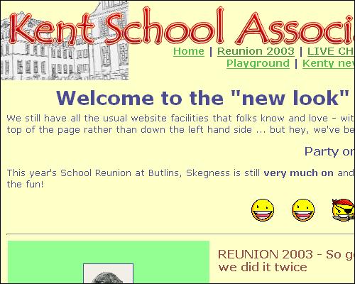 The first relaunch site